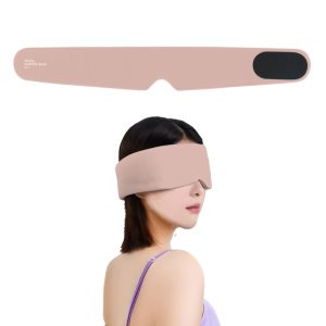 Miniso Travel Portable Blackout Sleep Mask Color: Pink.