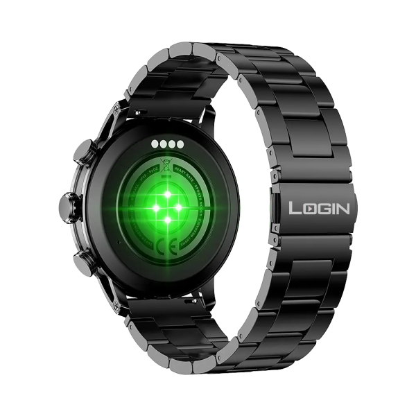 Login L-108 Royal Smart Watch, Color Black. - Image 6