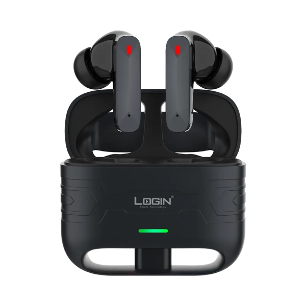 Login L-220 Gaming Earbuds, Color: Black, White. - Image 5