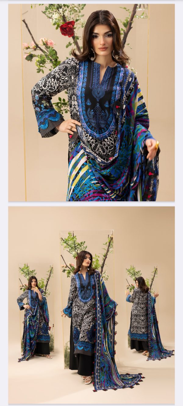 Tasawwur By Paltar (Unstitched) Slub Linen, 3 Piece, Volume 3, Winter Collection, New Collection 2025. - Image 9