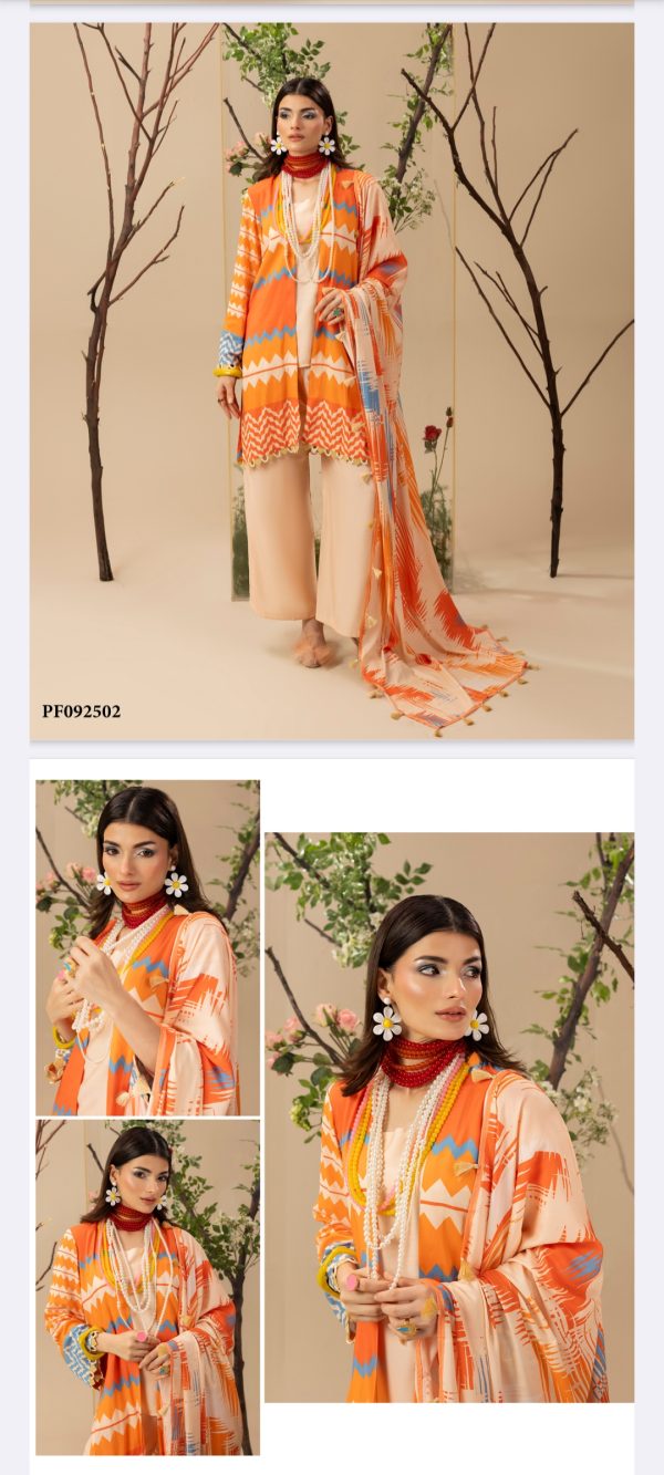 Tasawwur By Paltar (Unstitched) Slub Linen, 3 Piece, Volume 3, Winter Collection, New Collection 2025. - Image 4