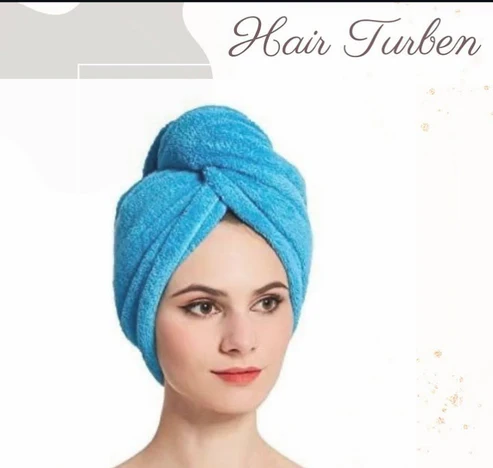 Luxury Soft Hair Ktex Turban Towel – Quick Dry, Anti-Frizz Wrap for Women - Image 5