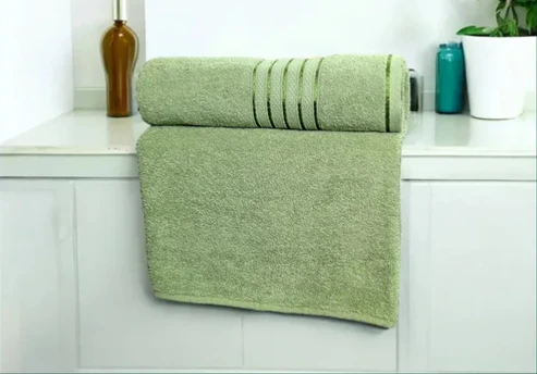 Premium Export Quality Cotton Towels – 2 Pcs - Image 2