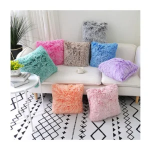 Luxury China Fur Cushion Cover – 1 Piece
