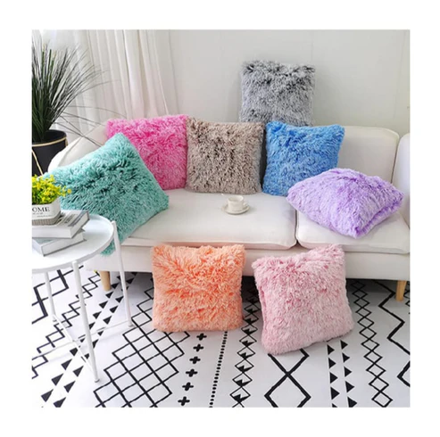 Luxury China Fur Cushion Cover – 1 Piece