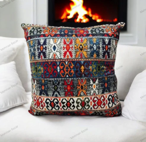 Printed cushion cover ( Pack of 2 ) Decorative & Soft Fabric - Image 2