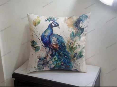 Printed cushion cover ( Pack of 2 ) Decorative & Soft Fabric - Image 6