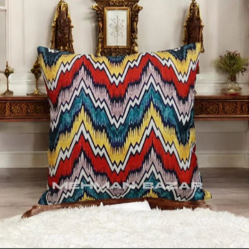 Printed cushion cover ( Pack of 2 ) Decorative & Soft Fabric - Image 9