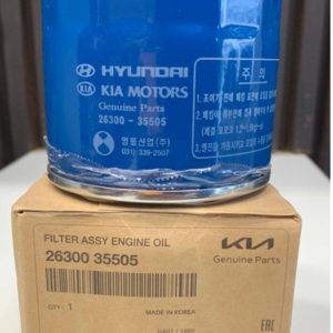 Hyundai Kia Sportage Genuine Oil Filter 2019-2021 Genuine Parts - Oil Filter (26300 35505)
