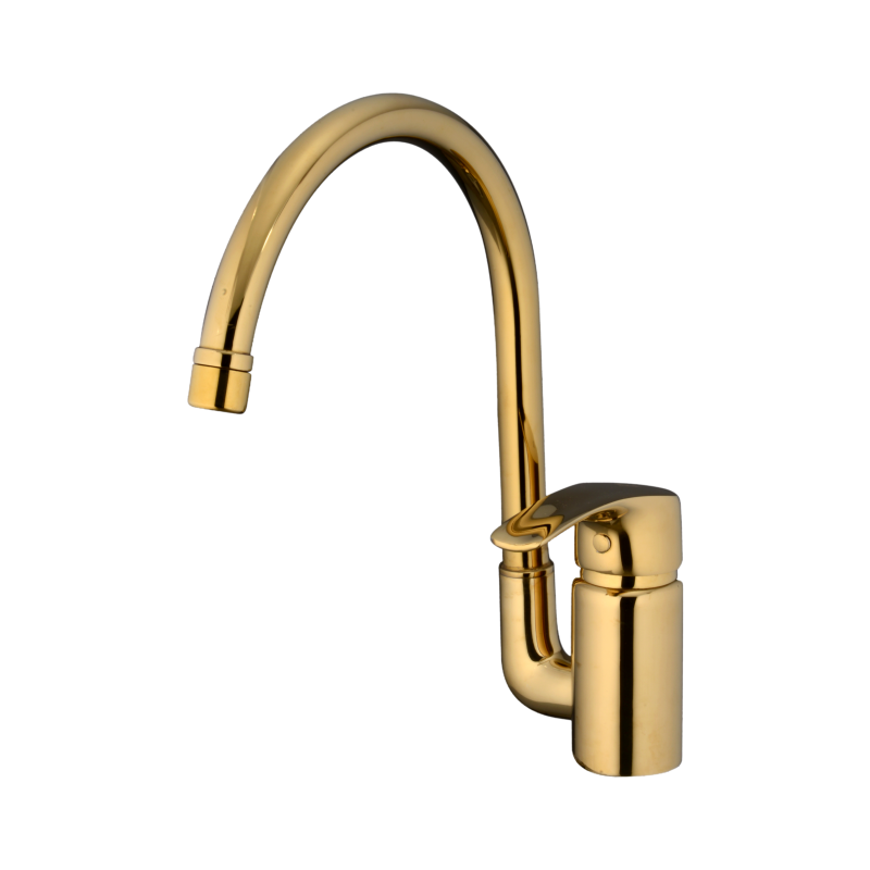 Sink Bowl Mixer Solar Pvd Full Gold By Faisal Sanitary 3800: