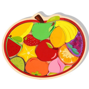 Design Shape with Stacking Blocks Tray Wooden 6688-30