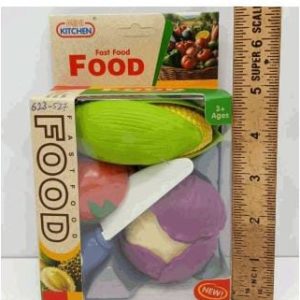 House Educational Role Pretend Play Toys Children Cutting Vegetable Play Toy 623-527
