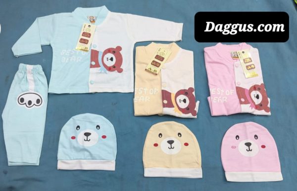 New Born Baby Girl Baby Boy 3 Pieces Winter Starter Set