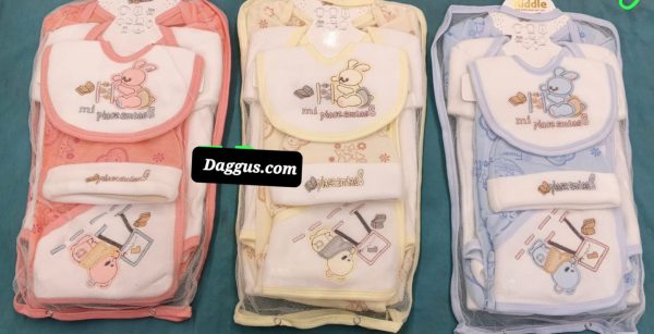 Velvet stuff Starter Set 8 Pcs New born baby set - Image 2