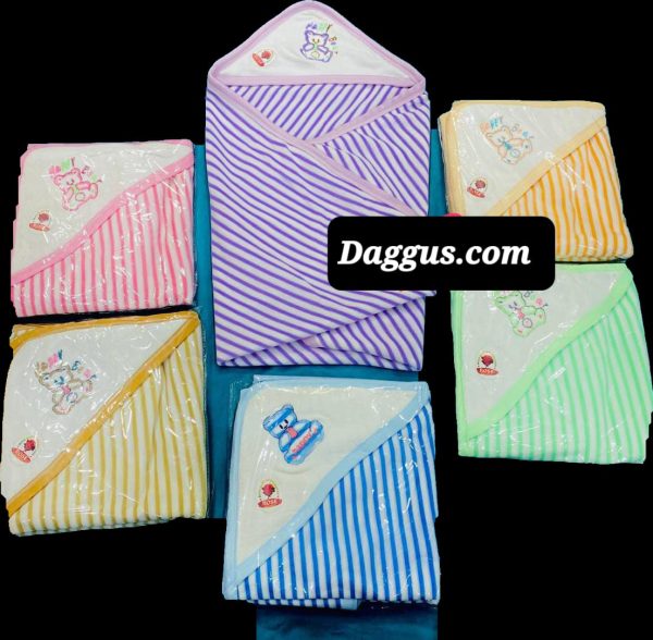 Baby hooded bath towel PACK OF 1