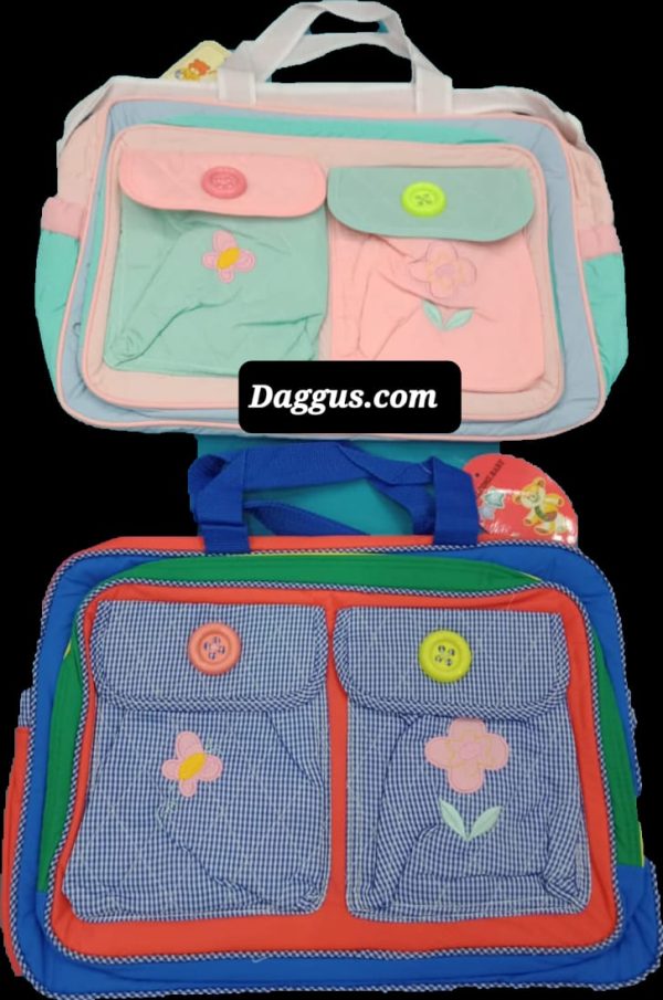 Baby Diaper Bag Multicolor Dark - Sunshine - Image 4