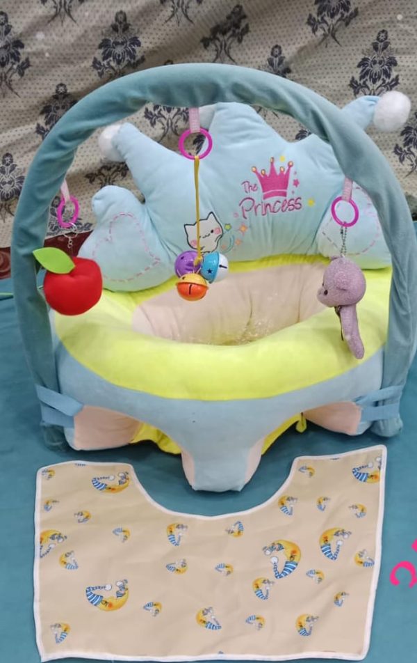 BABY CROWN FLOOR SEAT AND SUPPORT SOFA SEAT WITH SHEET - Image 6