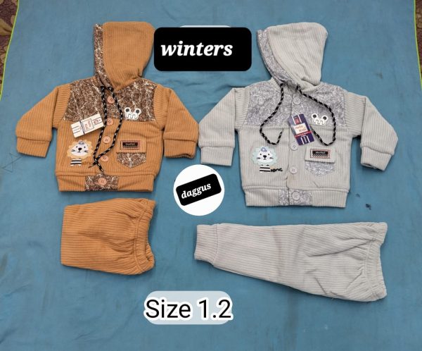 Baby Boy Winter hoodie suit size 1 and 2