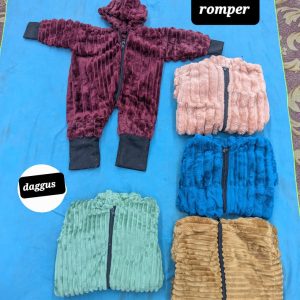 New Born Baby Fleece Romper Winter stuff size zero+