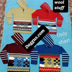 Boys knit sweatshirts with full sleeves zero size