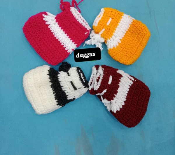 Newborn Baby Crochet Knitted booties