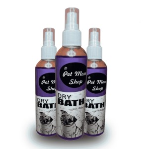PMS Dry Bath Spray for Cats & Dogs | Sauvage Scent – 200 ML: