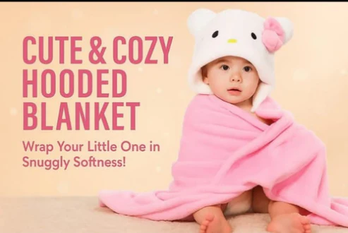 Baby Hooded Towel Blanket