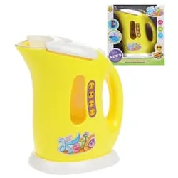BATTERY OPERATED KETTLE WITH LIGHT AND SOUND TOY - 813-11