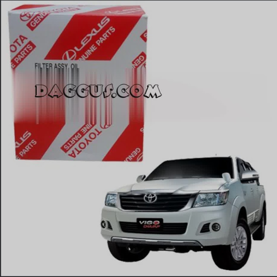 Toyota Hilux Vigo/Revo Genuine Oil Filter OEM: 90915-YZZD4