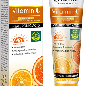 DISAAR Beauty SPF50 Vitamin C Anti Wrinkle, Anti-Aging Facial Whitening Sunscreen 50 g