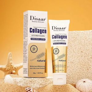 Disaar 100% Collagen Sunblock Whitening SPF 50 Sunscreen Lotion 50g