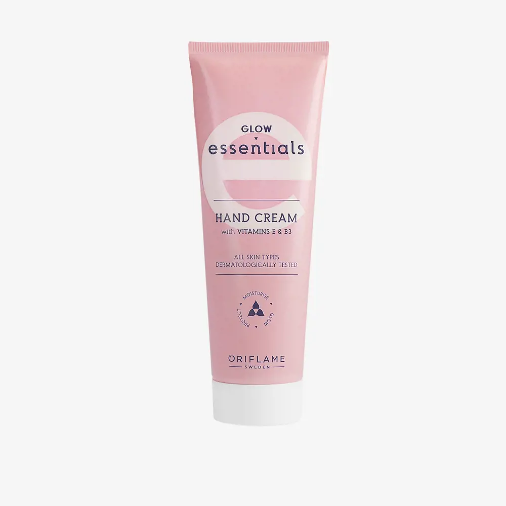 Glow Essentials Hand Cream with Vitamins E & B3 75ml