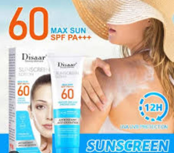 DISAAR SPF 60++ 12Hour Protection Anti Oxidation Sunscreen Lotion 50m - Image 2