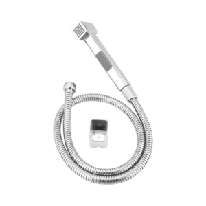 FAISAL SANITARY 4209 Chrome Toilet Shower Set Square