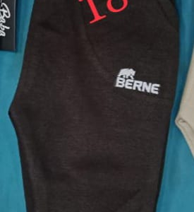 Baby Plain Black  Winter Pajama (TROUSER) 18 size