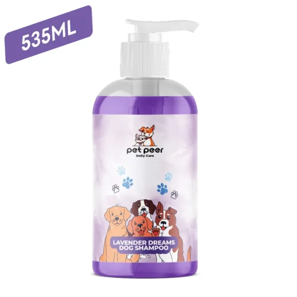 Pet Peer Daily Care Dog Shampoo-Lemon Fresh (535ml), PCS-17027