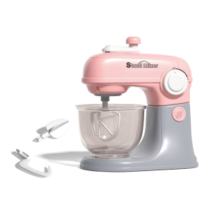 Pretend & Play Stand Mixer - Rotating Baking Set - Pink LD6615B