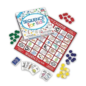 Sequence For Kids & Letters A to Z Board Game(0153B )