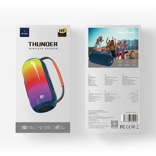 WiWU Thunder Wireless Speaker H6: - Image 8