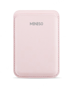 Miniso Macaron Series Magnetic Phone Card Holder, Color: White, Pink, Blue. - Image 3