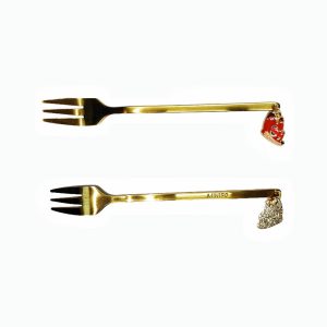 Miniso Disney Zootopia Collection Fork with Pendant (Nick).