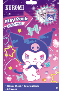 Miniso Kuromi Magic Party Collection Drawing Bag.