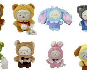 Miniso Cici Costume Collection Vinyl Plush Toy Surprise Box.