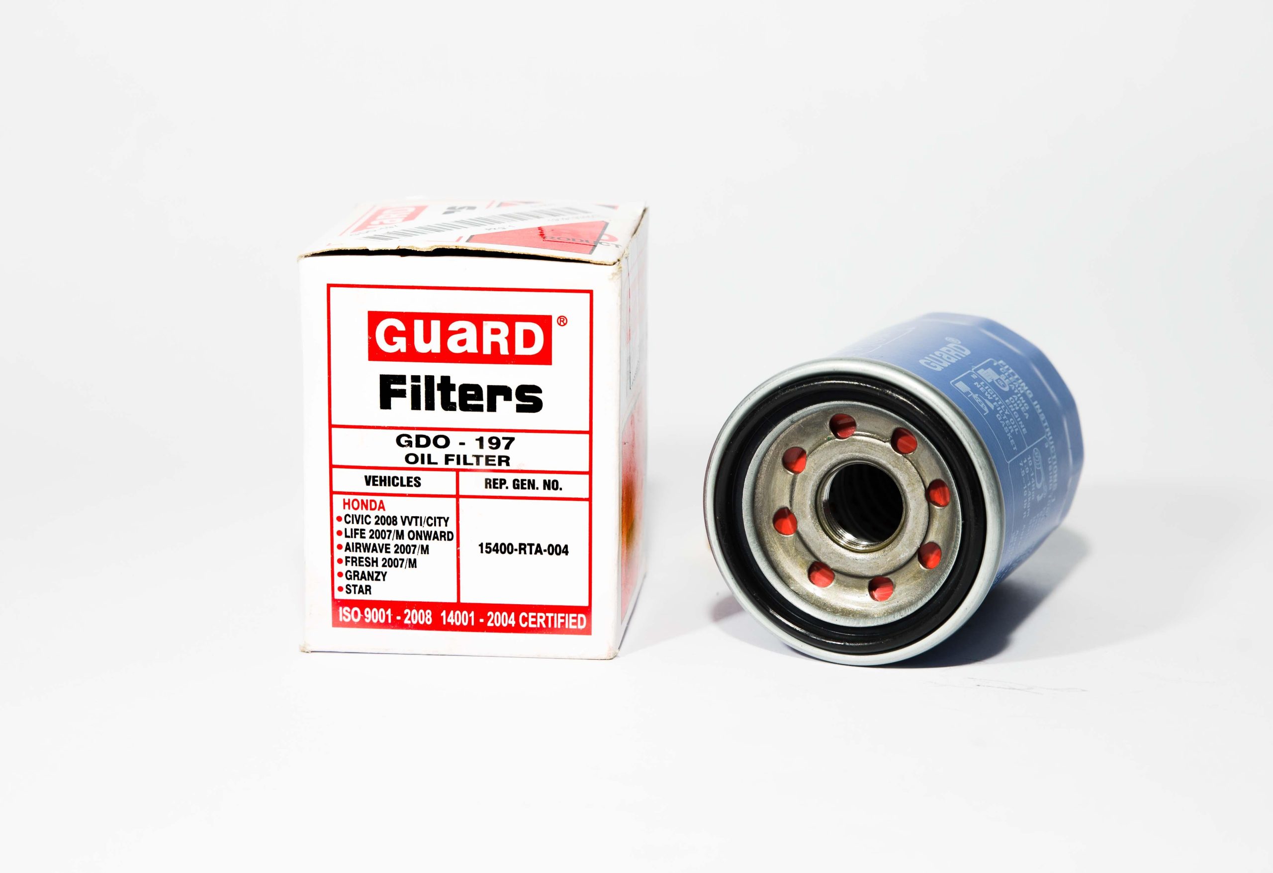 Guard Oil Filter For Honda Civic VVTI , City 1.8 GDO-197 15400-RTA-004