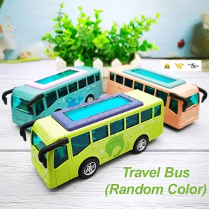 Double Spring Bus Multi-Color Bus Toy for Kids (8574)