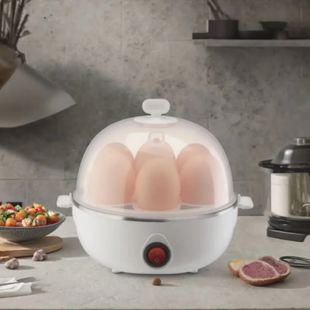 3 in 1 Electric Egg Boiler/Egg Poacher/ Egg Cooker/Vegetable Steamer /Egg Steamer: - Image 10