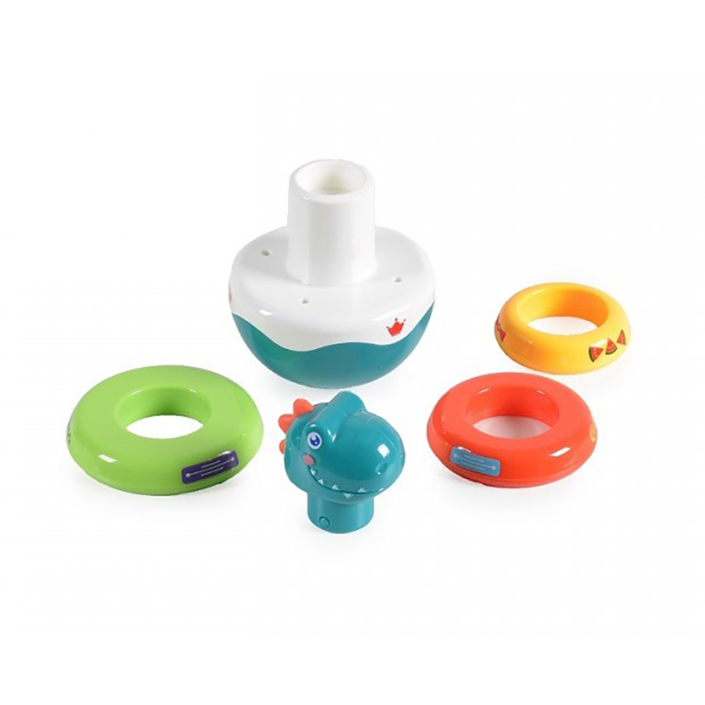 Huanger Activity Toy HE0298 Stacking Roly Poly Dragon 6m+ - Image 4