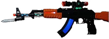 758 Toy Gun with Light & Sound Gun for Kids - Image 4