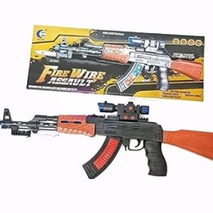 758 Toy Gun with Light & Sound Gun for Kids