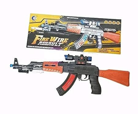 758 Toy Gun with Light & Sound Gun for Kids